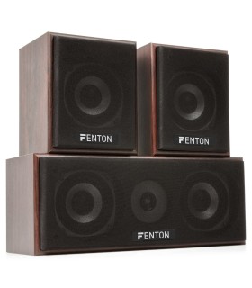 AUDIZIO HF5B SISTEMA HOME CINEMA 5.0 2x6.5" 510W Rms (Nogal)