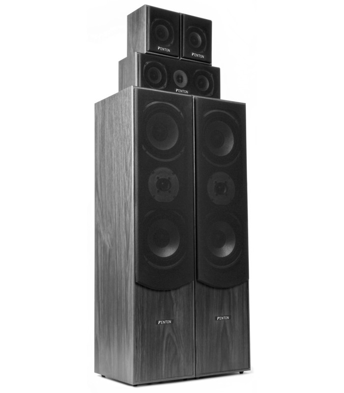 AUDIZIO HF5B SISTEMA HOME CINEMA 5.0 2x6.5" 510W Rms (Negro)