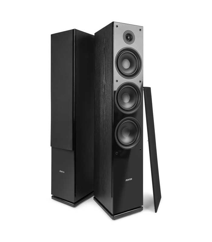 FENTON SHF80B PAREJA ALTAVOCES PASIVOS DE COLUMNA 3x6.5" 250W Rms (Negro)