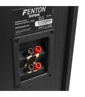 FENTON SHF80B PAREJA ALTAVOCES PASIVOS DE COLUMNA 3x6.5" 250W Rms (Negro)