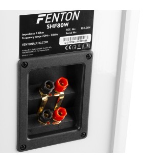 FENTON SHF80W PAREJA ALTAVOCES PASIVOS DE COLUMNA 3x6.5" 250W Rms (Blanco)