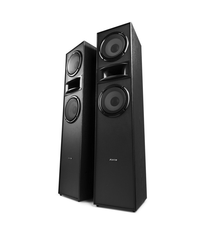 FENTON SHF700B PAREJA ALTAVOCES PASIVOS DE COLUMNA 2x6.5" 200W Rms (Negro)