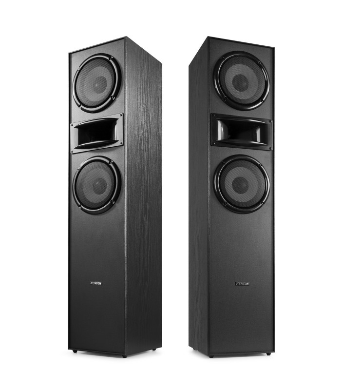 FENTON SHF700B PAREJA ALTAVOCES PASIVOS DE COLUMNA 2x6.5" 200W Rms (Negro)