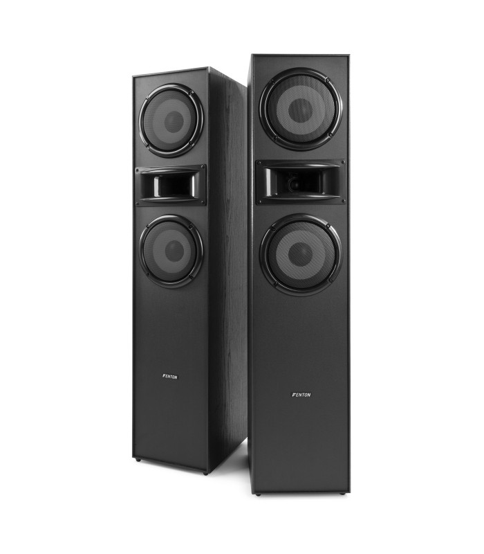 FENTON SHF700B PAREJA ALTAVOCES PASIVOS DE COLUMNA 2x6.5" 200W Rms (Negro)