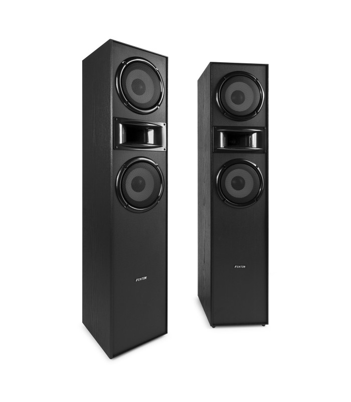 FENTON SHF700B PAREJA ALTAVOCES PASIVOS DE COLUMNA 2x6.5" 200W Rms (Negro)