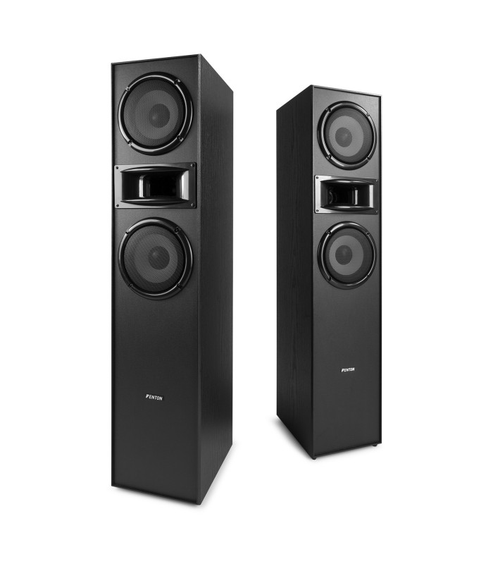 FENTON SHF700B PAREJA ALTAVOCES PASIVOS DE COLUMNA 2x6.5" 200W Rms (Negro)