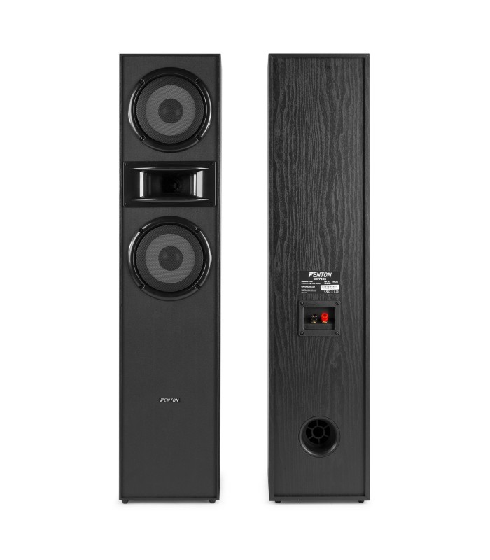 FENTON SHF700B PAREJA ALTAVOCES PASIVOS DE COLUMNA 2x6.5" 200W Rms (Negro)
