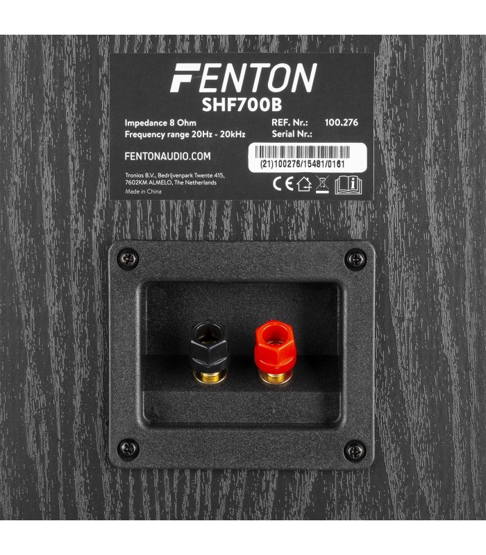 FENTON SHF700B PAREJA ALTAVOCES PASIVOS DE COLUMNA 2x6.5" 200W Rms (Negro)
