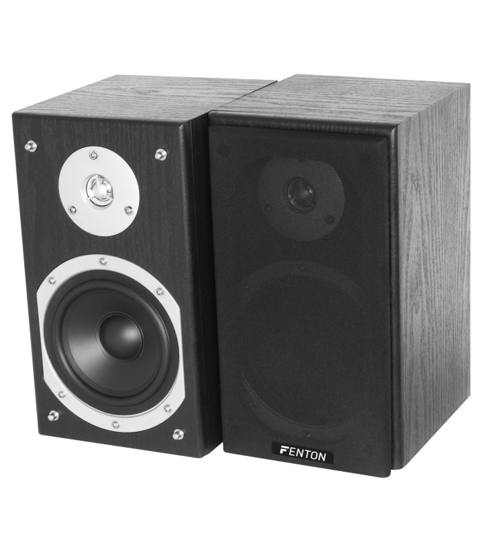 FENTON SHFB55B PAREJA ALTAVOCES PASIVOS DE ESTANTERÍA 5" 70W Rms (Negro)