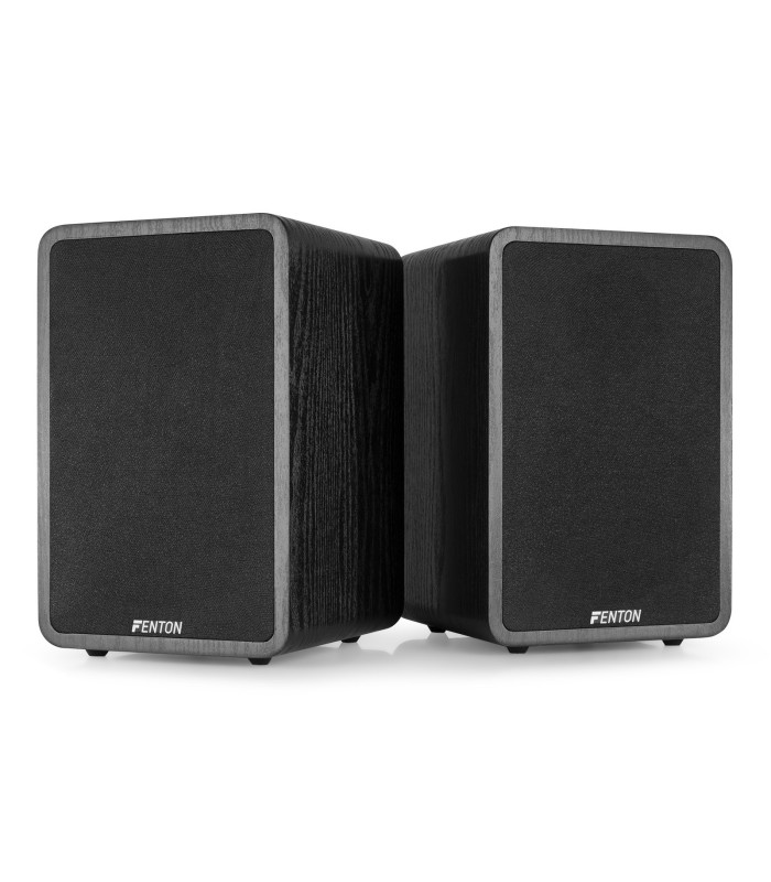 FENTON SHFB65 PAREJA ALTAVOCES PASIVOS DE ESTANTERÍA 6.5" 100W Rms (Negro)