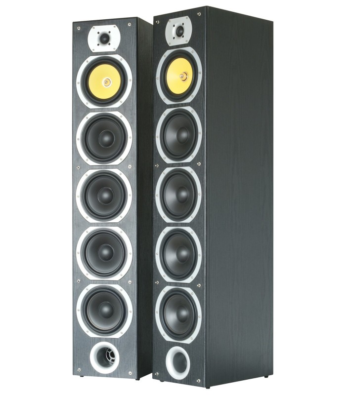 FENTON SHFT57B PAREJA ALTAVOCES PASIVOS DE COLUMNA 4x6.5" 300W Rms (Negro)