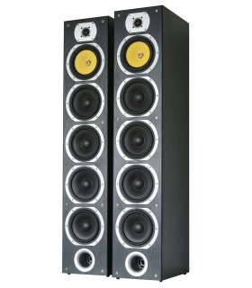 FENTON SHFT57B PAREJA ALTAVOCES PASIVOS DE COLUMNA 4x6.5" 300W Rms (Negro)