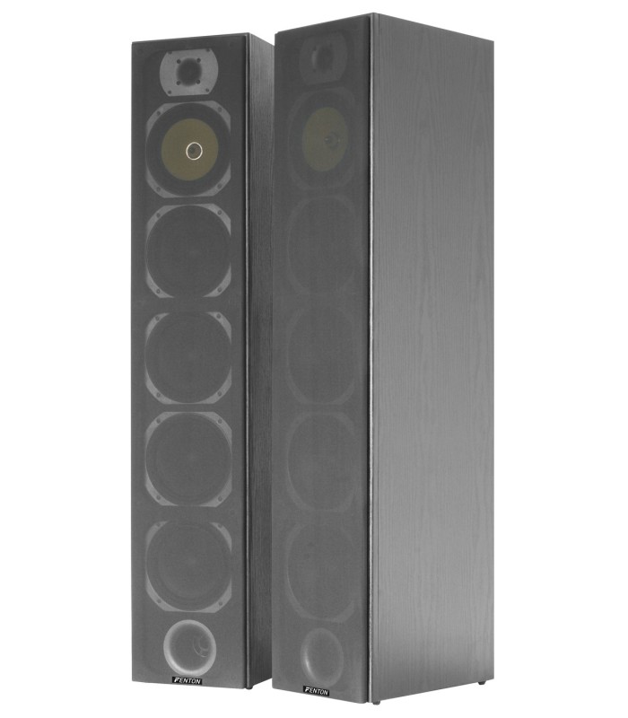 FENTON SHFT57B PAREJA ALTAVOCES PASIVOS DE COLUMNA 4x6.5" 300W Rms (Negro)