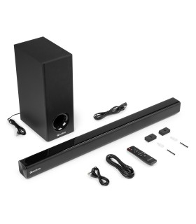 AUDIZIO SB82S BARRA DE SONIDO + SUBWOOFER 5.25" 60W Rms BT (Negro)