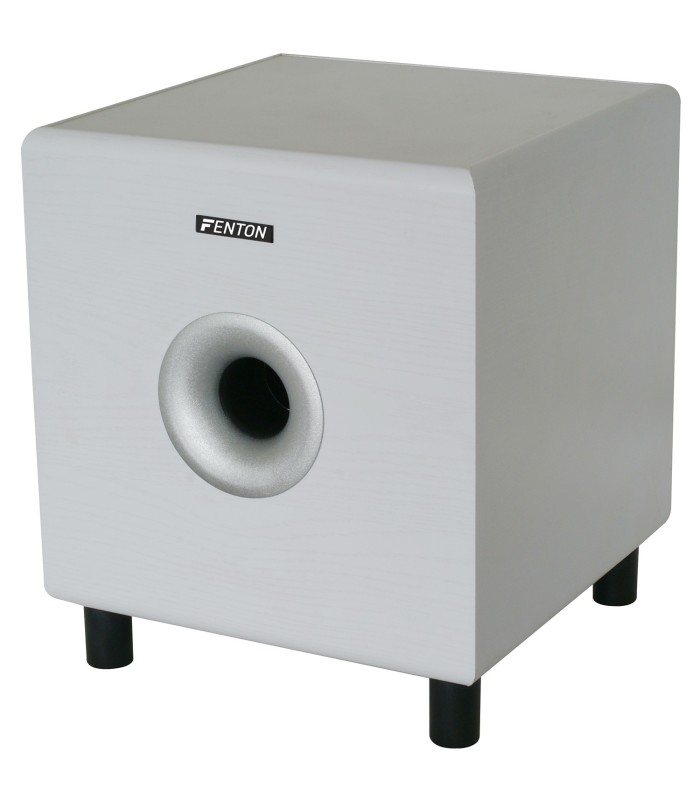 FENTON SHFS08W SUBWOOFER ACTIVO 8" 100W Rms (Blanco)