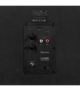 AUDIZIO SW80D SUBWOOFER ACTIVO 8" 80W Rms (Negro)
