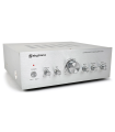 SKYTRONIC AV400 AMPLIFICADOR ESTÉREO 2 x 200W 2 CANALES (Plateado)