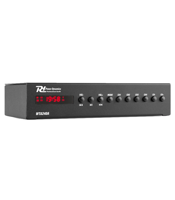 POWER DYNAMICS WT240A AMPLIFICADOR ESTÉREO WIFI 40W 2 CANALES