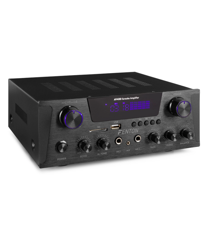 FENTON AV430B AMPLIFICADOR HIFI 2 x 300W 2 CANALES BLUETOOTH