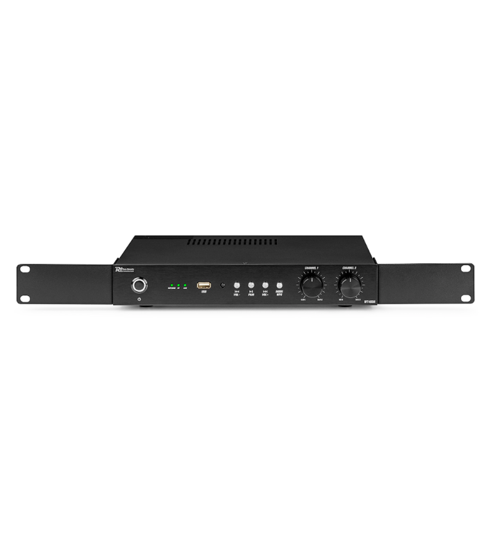 POWER DYNAMICS WT460A AMPLIFICADOR ESTÉREO 4 x 60W 4 CANALES BLUETOOTH WIFI RJ45