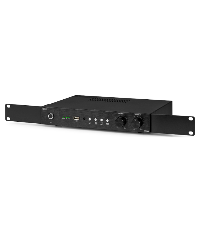 POWER DYNAMICS WT460A AMPLIFICADOR ESTÉREO 4 x 60W 4 CANALES BLUETOOTH WIFI RJ45