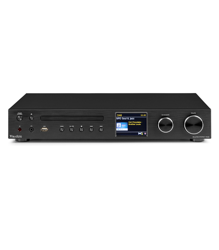AUDIZIO BOLZANO AMPLIFICADOR ESTÉREO 2 x 50W 2 CANALES BLUETOOTH WIFI RJ45 REPRODUCTOR CD