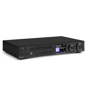 AUDIZIO BOLZANO AMPLIFICADOR ESTÉREO 2 x 50W 2 CANALES BLUETOOTH WIFI RJ45 REPRODUCTOR CD