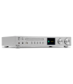 AUDIZIO BOLZANO AMPLIFICADOR ESTÉREO 2 x 50W 2 CANALES BLUETOOTH WIFI RJ45 REPRODUCTOR CD (Aluminio)