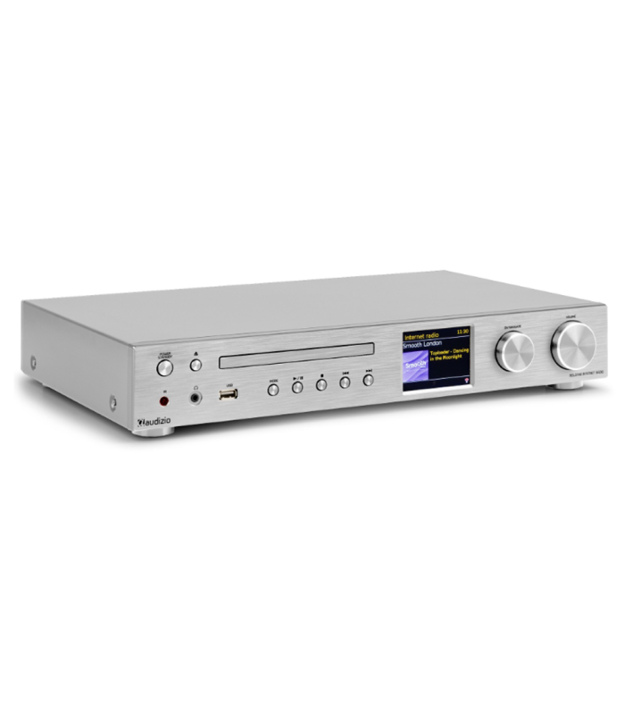 AUDIZIO BOLZANO AMPLIFICADOR ESTÉREO 2 x 50W 2 CANALES BLUETOOTH WIFI RJ45 REPRODUCTOR CD