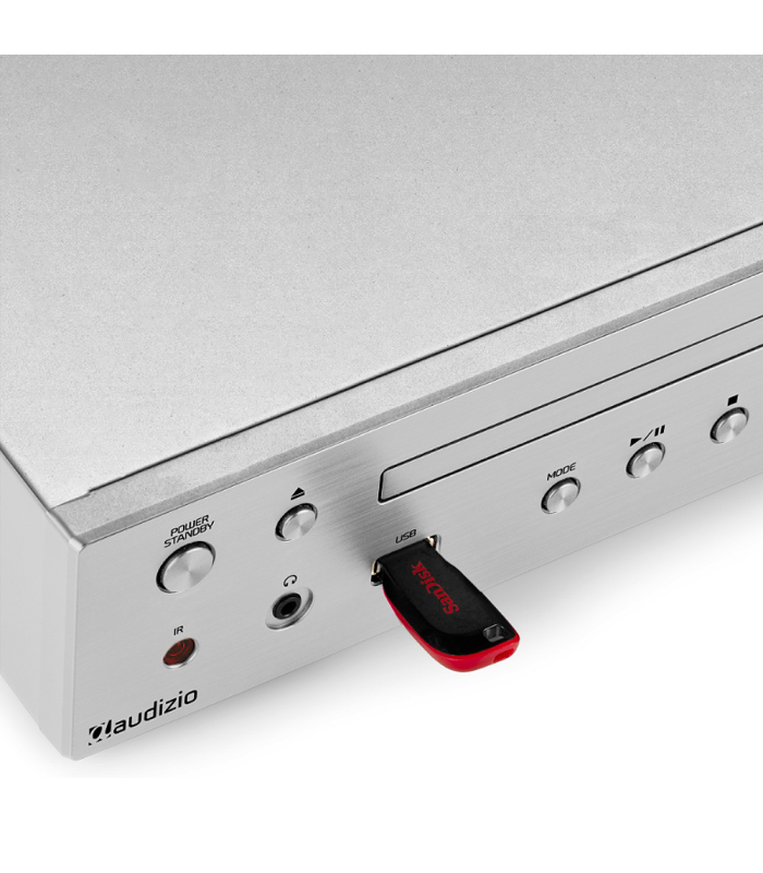 AUDIZIO BOLZANO AMPLIFICADOR ESTÉREO 2 x 50W 2 CANALES BLUETOOTH WIFI RJ45 REPRODUCTOR CD