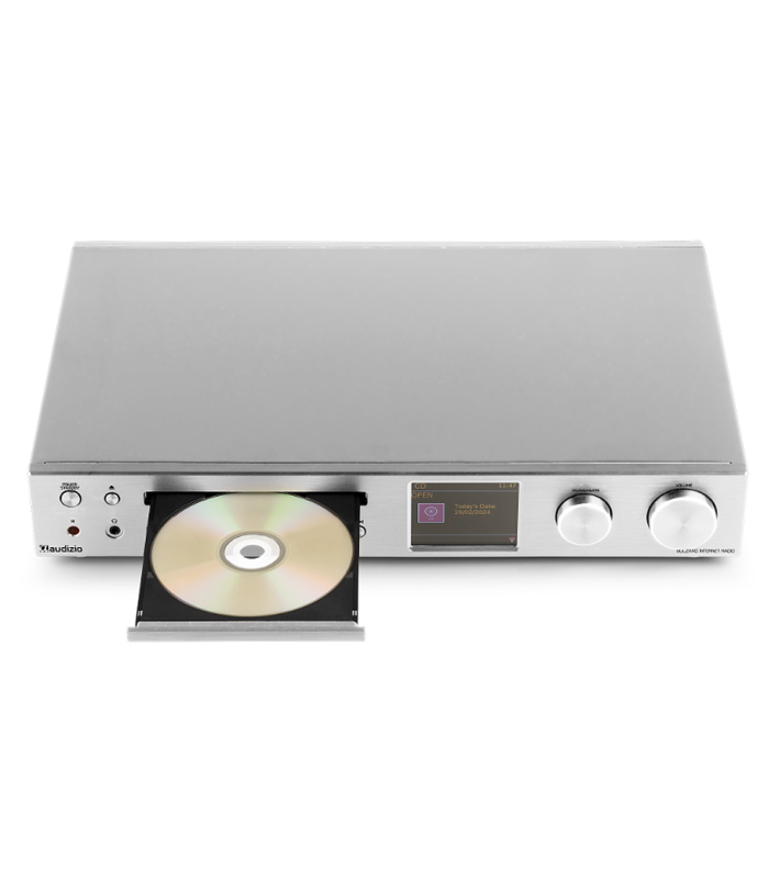 AUDIZIO BOLZANO AMPLIFICADOR ESTÉREO 2 x 50W 2 CANALES BLUETOOTH WIFI RJ45 REPRODUCTOR CD