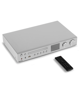 AUDIZIO BOLZANO AMPLIFICADOR ESTÉREO 2 x 50W 2 CANALES BLUETOOTH WIFI RJ45 REPRODUCTOR CD