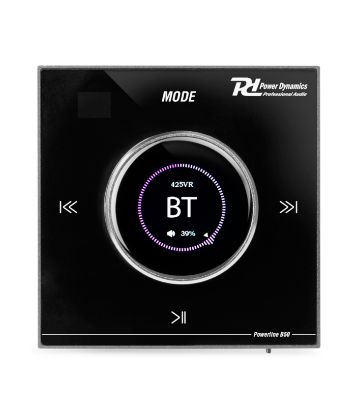 POWER DYNAMICS B50B AMPLIFICADOR EMPOTRABLE 25W BLUETOOTH