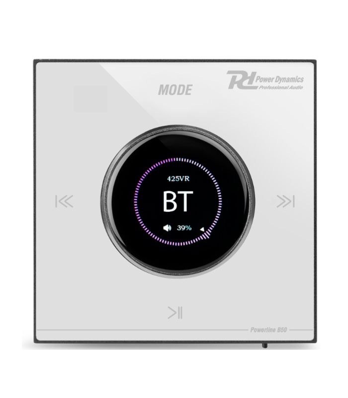 POWER DYNAMICS B50B AMPLIFICADOR EMPOTRABLE 25W BLUETOOTH