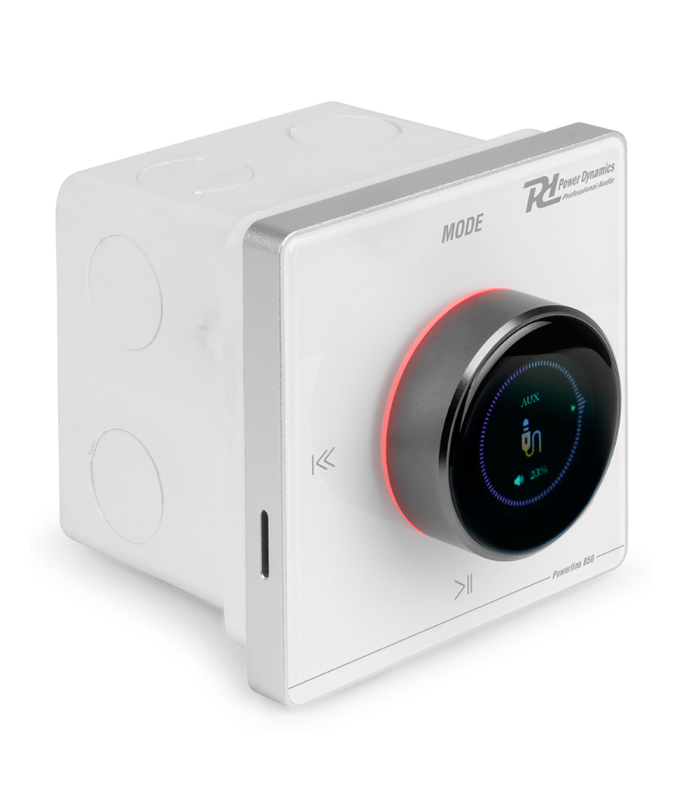 POWER DYNAMICS B50B AMPLIFICADOR EMPOTRABLE 25W BLUETOOTH