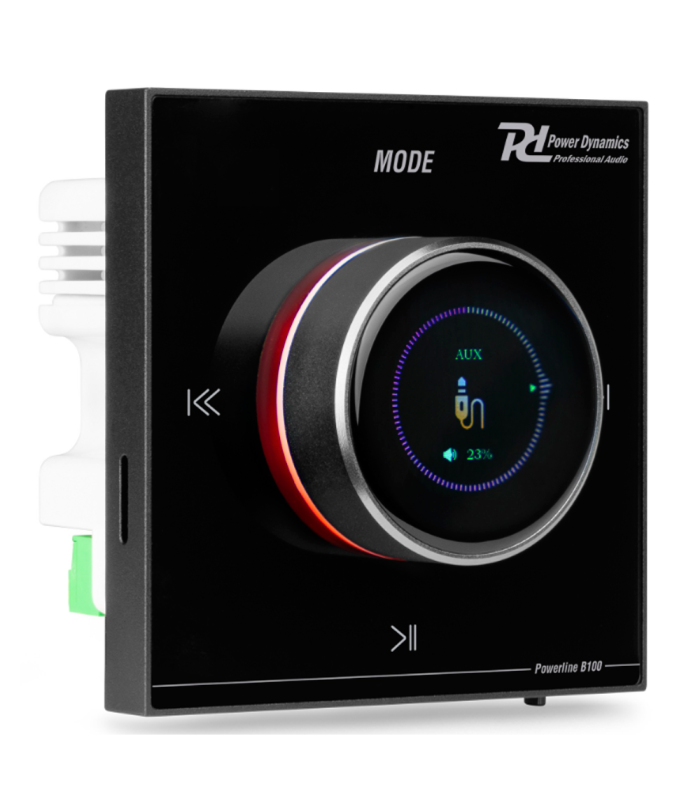 POWER DYNAMICS B100B AMPLIFICADOR EMPOTRABLE 4x25W BLUETOOTH