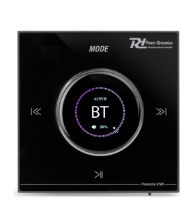 POWER DYNAMICS B100B AMPLIFICADOR EMPOTRABLE 4x25W BLUETOOTH