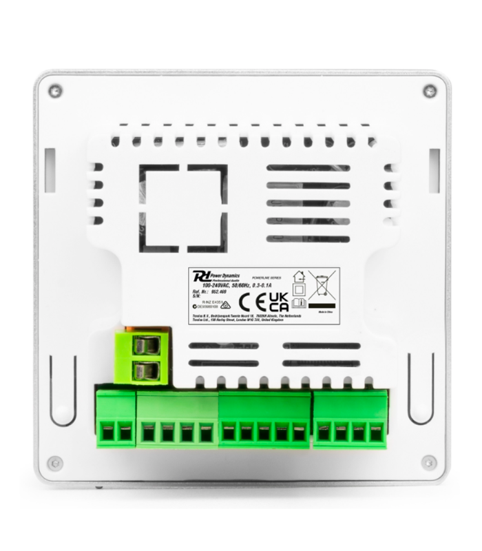 POWER DYNAMICS B100B AMPLIFICADOR EMPOTRABLE 4x25W BLUETOOTH