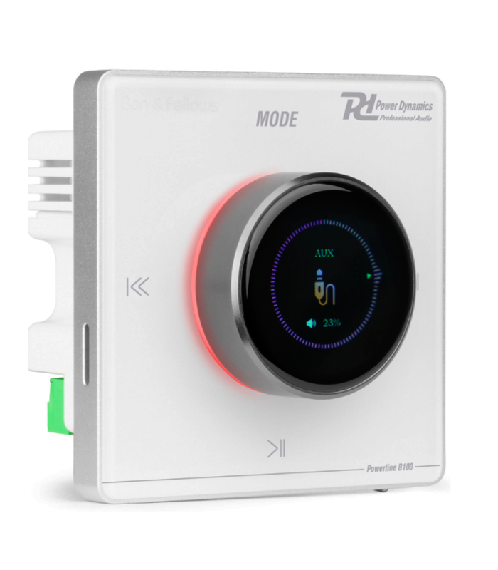 POWER DYNAMICS B100B AMPLIFICADOR EMPOTRABLE 4x25W BLUETOOTH