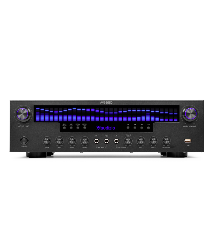 AUDIZIO AV560EQ AMPLIFICADOR  390W 5.1 CANALES BLUETOOTH