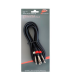 CABLE 2x JACK 6.3mm MACHO - 2x JACK 6.3mm MACHO 3M JBSYSTEMS