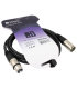 CABLE XLR MACHO A XLR HEMBRA 1,5m HILEC