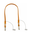 CABLE PLANO 1 JACK 6.3 ST A 1 JACK 6.3 ST 1m HILEC