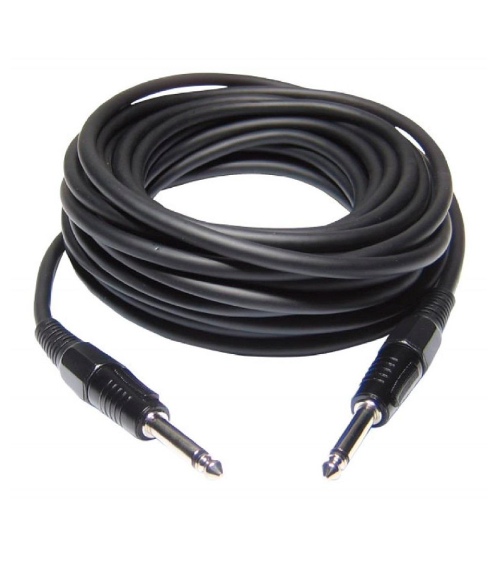 CABLE 1 JACK 6.3 MONO A 1 JACK 6.3 MONO 6m HILEC