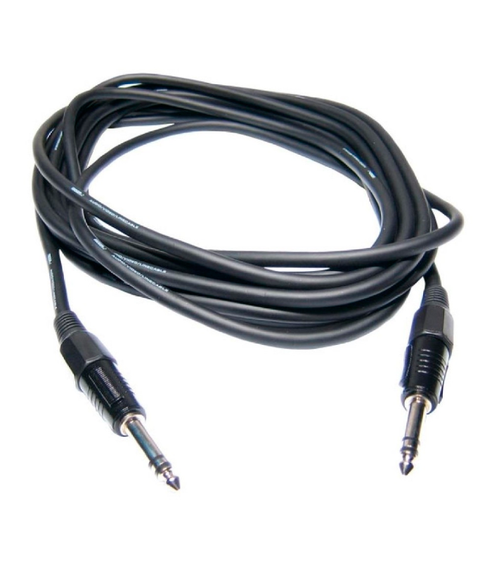 CL-07/1.5 CABLE JACK 6.3mm ESTÉREO - JACK 6.3mm ESTÉREO 10m HILEC