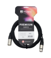 CABLE XLR MACHO A XLR HEMBRA 3m PREMIUM HILEC