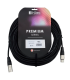 CABLE XLR MACHO A XLR HEMBRA 20m PREMIUM HILEC