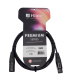 CABLE DMX XLR MACHO A XLR HEMBRA 5m PREMIUM 120 Ohm HILEC