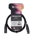 CABLE DMX XLR MACHO A XLR HEMBRA 10m PREMIUM 120 Ohm HILEC