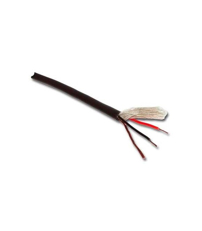 CABLE MICRÓFONO 6mm NEGRO BOBINA 100m HILEC